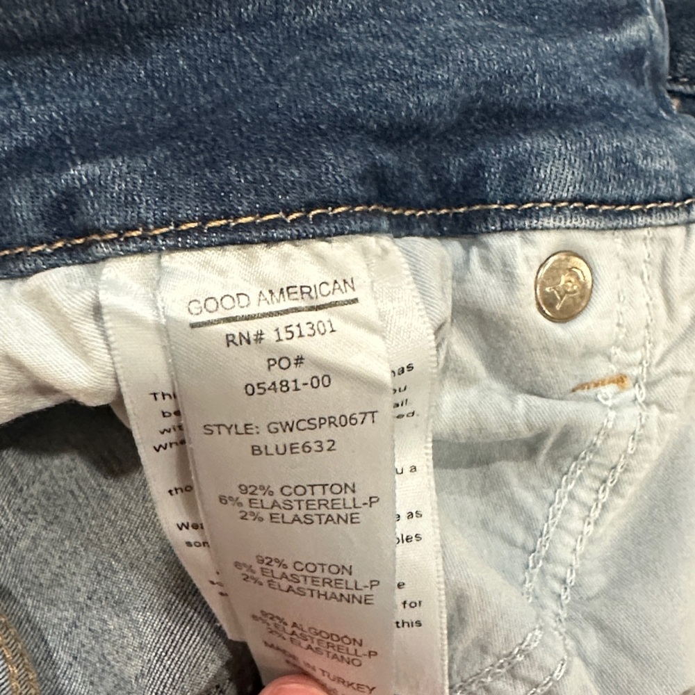 Good American Dark Blue Skinny Jeans - Picture 2 of 4